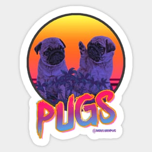 Pugsvice Sticker